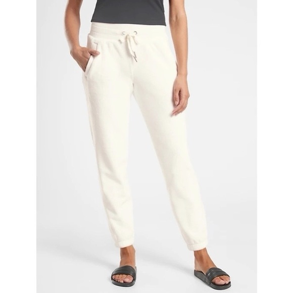 Athleta Pants - | athleta double cozy karma recover joggers |